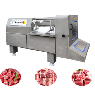 Hohe Schneideffizienz Frische Rindfleisch Würfel Schneidemaschine mit 304 Edelstahl