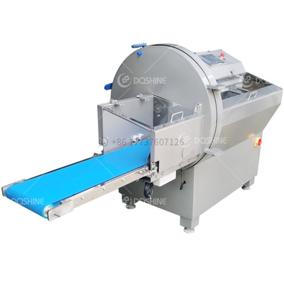 Horizontale Fleischschneidmaschine für große gefrorene Büffelfleischportionen 210 Stück/min