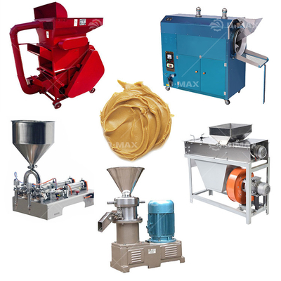 Erdnusspaste-Müllmaschine für die Erdnussbutterherstellung Produktionslinie in Gewürzfabrik