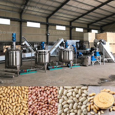 3000*1200*1700 mm Erdnussbuttermahlmaschine für die Produktionslinie