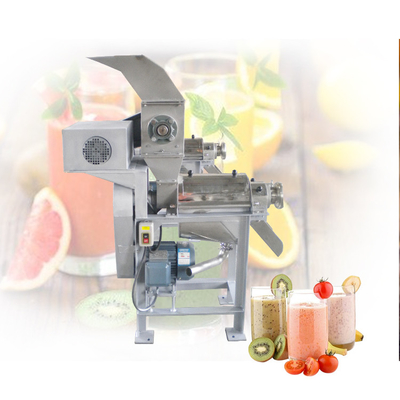 2.25kw Kalte Frucht Schrauben Spiral Saftpresser für Apfelbirne Karotte Ingwer Gemüse Fruchtbrenner Presssaftpresser