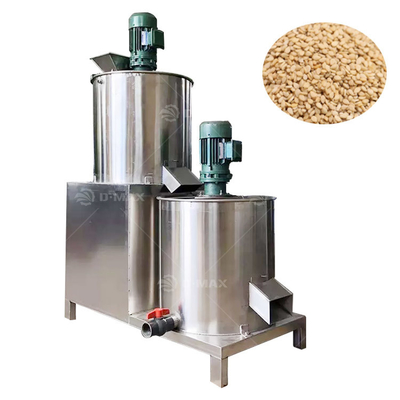 Leistungsstarke 2,2 kW Sesamkerne Reinigen Maschine Schälen und Waschen Funktion