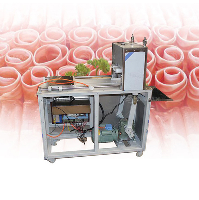 Tiefkühl-Fleisch-Schneidemaschine perfekt für das Schneiden von kleinem Fleisch und gefrorenen Rindfleisch-Rollen-Scheiben
