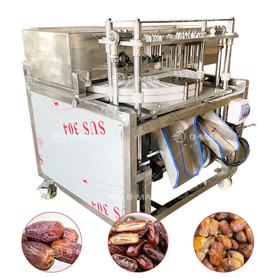 300 kg/h Kapazität Rote Pflaumen-Datum-Jujube-Pitzmaschine für die landwirtschaftliche Produktion