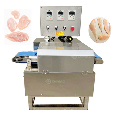 78 KG Edelstahl Hühnerbrust Schneidmaschine Kleine Kapazität Frischfleisch Schneidmaschine