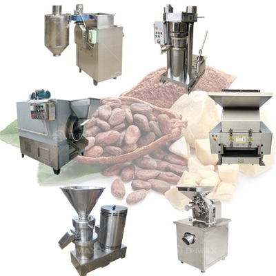 304 Maschinenanlage zur Verarbeitung von Kakaopulver aus Edelstahl für die Kleinproduktion