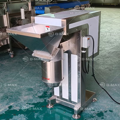 0.75KW Ingwer Knoblauch Tomatensoße Pastenmaschine Kartoffelpüree Maschine 80-100 kg/h