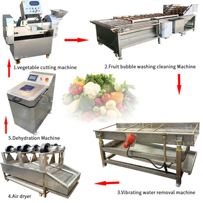 Tomatenwaschmaschine für kleine Verarbeitungsbetriebe