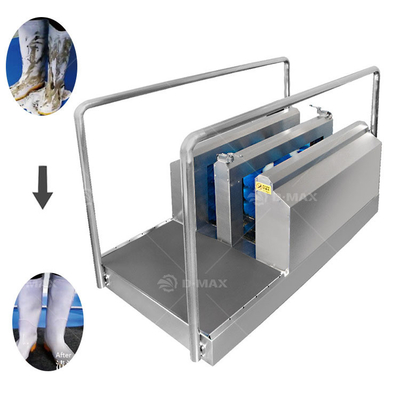 Dauerhafte Hygiene automatische Stiefel Bürstenreinigungsmaschine für Kaltwasser Reinigung Prozess