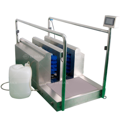 Automatische Waschmaschine für Sohle und Seiten für die Lebensmittelindustrie