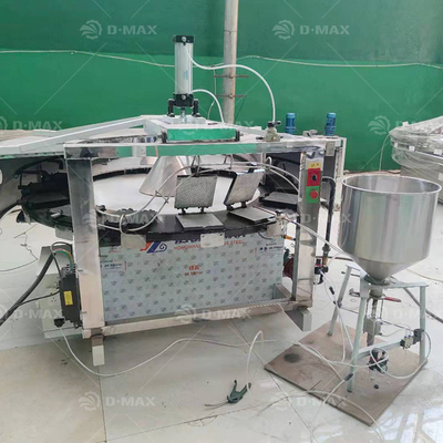 300 Stück/h Kapazität Elektrische/Gas-Krispige Keksen Roll Maker für leckere Wafer Kekse