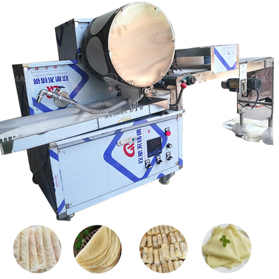 Chapati Popiah Skin Spring Roll Skin Dosa Injera Maschine zum Herstellen von Schifffahrt Seeluft