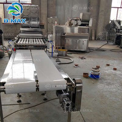 Automatische Spannung 380v Pfannkuchen Chapati Spring Roll Wrapper Eier Roll Hautmachmaschine