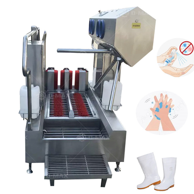 Landwirtschaftliche Betriebe Kritische Reinigung Elektrische Hygiene Stationen Stiefel Waschmaschine mit Handsterilisator