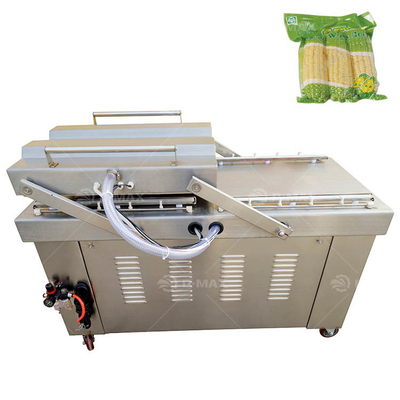 Optimale elektrisch angetriebene Vakuumverpackungssiegelmaschine mit Doppelkammervakuum
