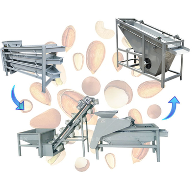 Produktion von Palmkernel-Cracking-Maschine mit Mandelschalen-Kernel-Trennfunktion