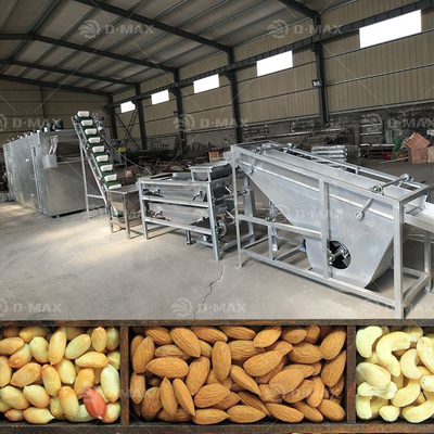 Produktion von Palmkernel-Cracking-Maschine mit Mandelschalen-Kernel-Trennfunktion