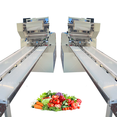 3/4 Seiten Siegel Nüsse Schokoladen Flow Wickelmaschine für Design Ernährung Bar