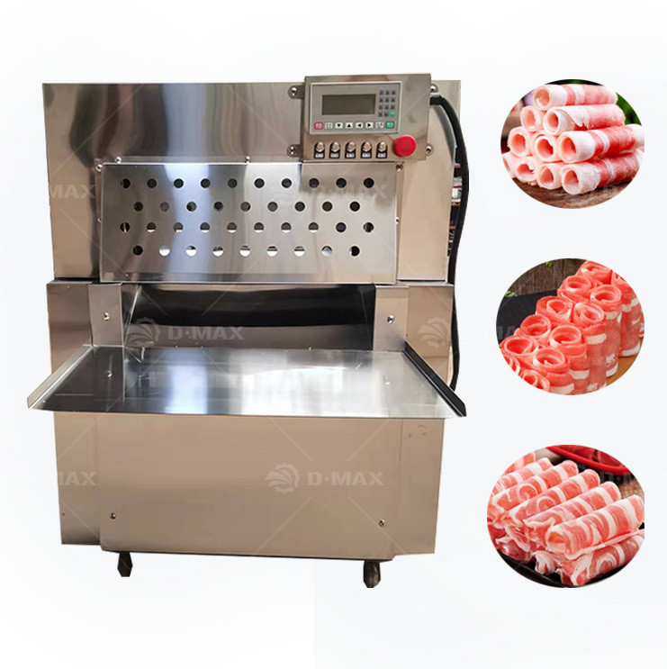 Elektrische Schneidmaschine für gefrorenes Rindfleisch zum Schneiden von Schafspannen und anderen Lebensmitteln auf Farmen