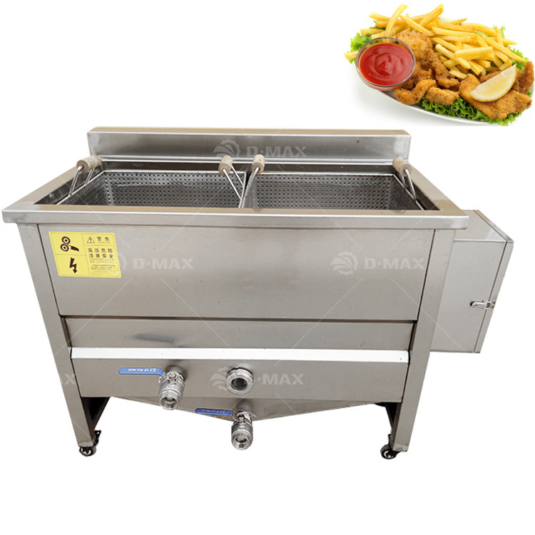 Frittiermaschine mit Temperaturkontrolle für hohe Produktivität