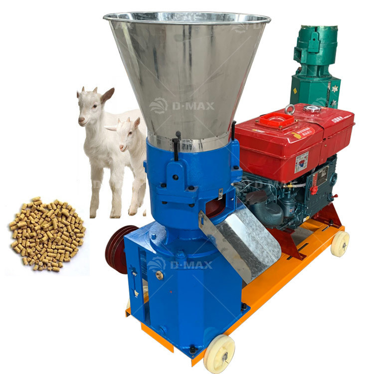 Einstellbare Größe Geflügel Tierarzneimittel Futtermittel Pellet-Machmaschine für Katzenfisch Garnelen