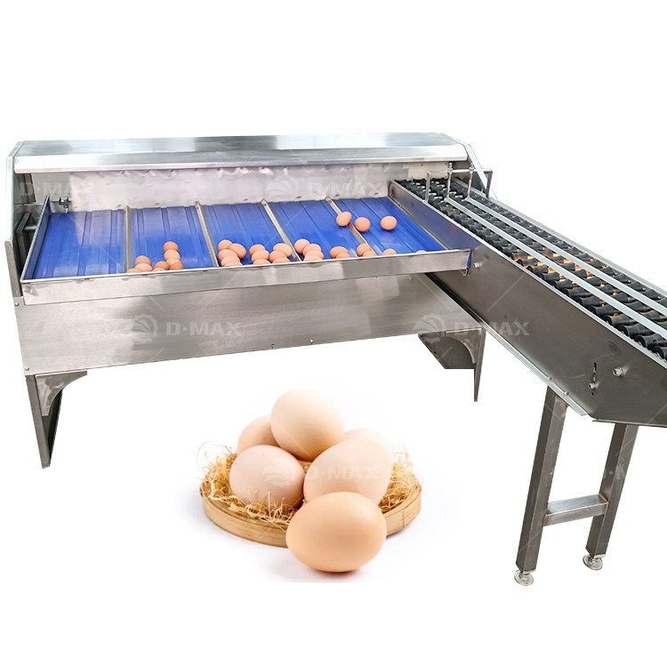 Hohe Produktivität Ei-Gewichts-Sortiermaschine für Hühnerfarmen Verbesserte Ei-Verarbeitung