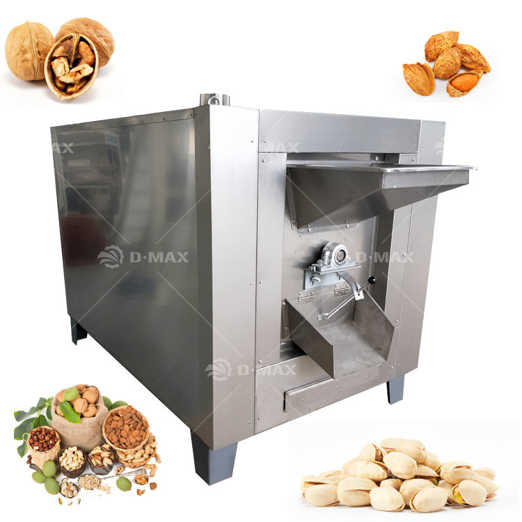 Automatische Nussroaster für den meistverkauften Sheanuss- und Kakao-Kaffeebohnenroaster