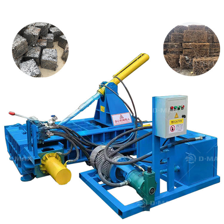 Schrottkarton Reifenpresse Hydraulische Metallballermaschine für Baustoffgeschäfte